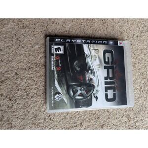 Grid Sony PlayStation 3 PS3 Game Codemasters Racing‎ Complete CIB 2008